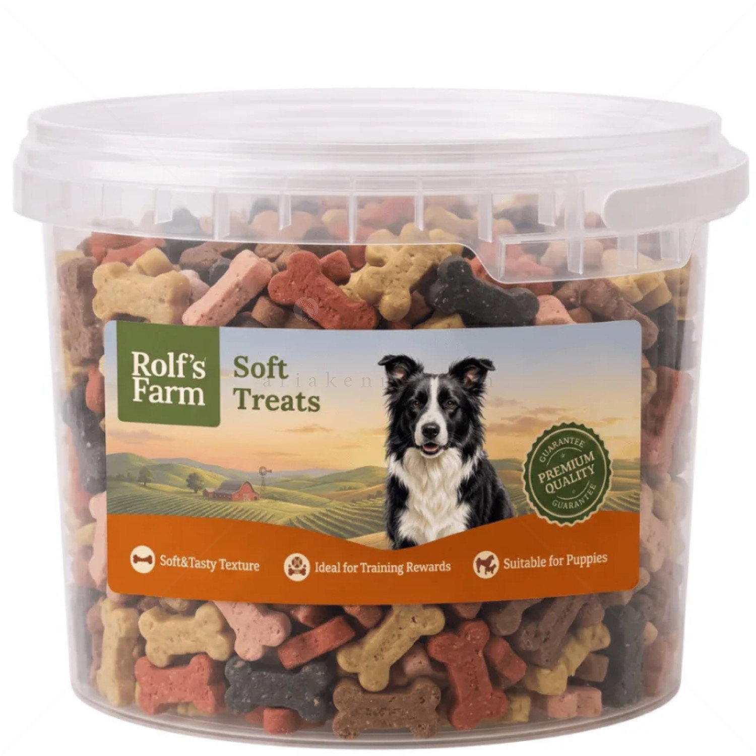 Микс меки кокалчета 1.500 кг ROLF'S FARM Trainer Mix