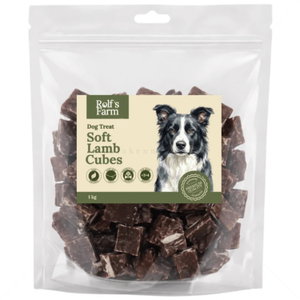 Меки кубчета с агнешко месо 1 кг ROLF'S FARM Soft Lamb Cubes