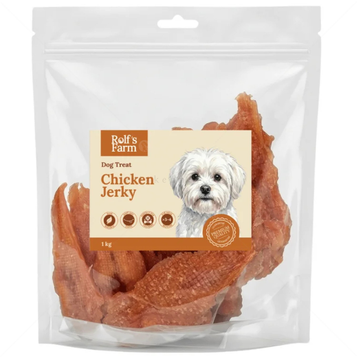 Пилешко филе 1 кг ROLF'S FARM Chicken Jerky