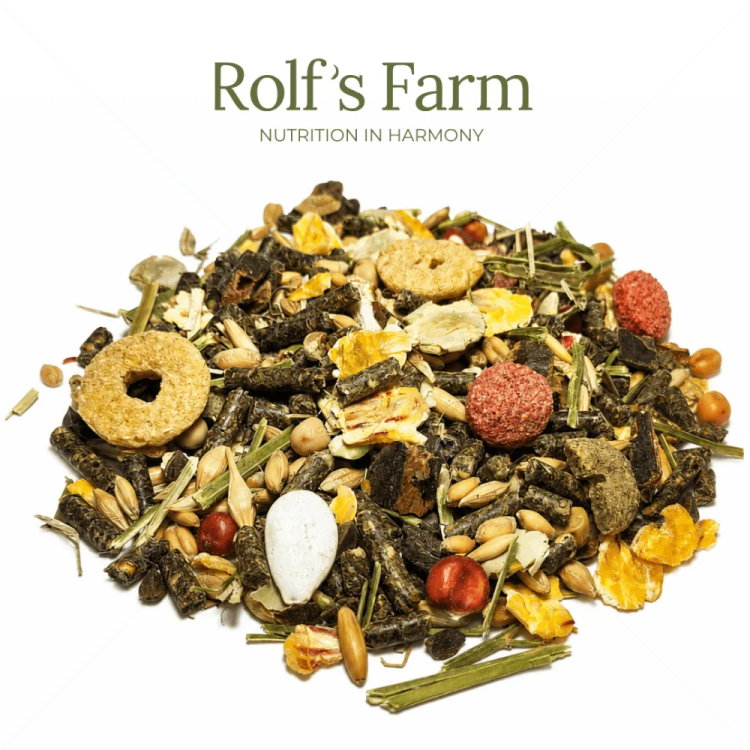 Натурална храна за декоративни зайци 0.750 кг ROLF'S FARM Rabbit Natural, микс