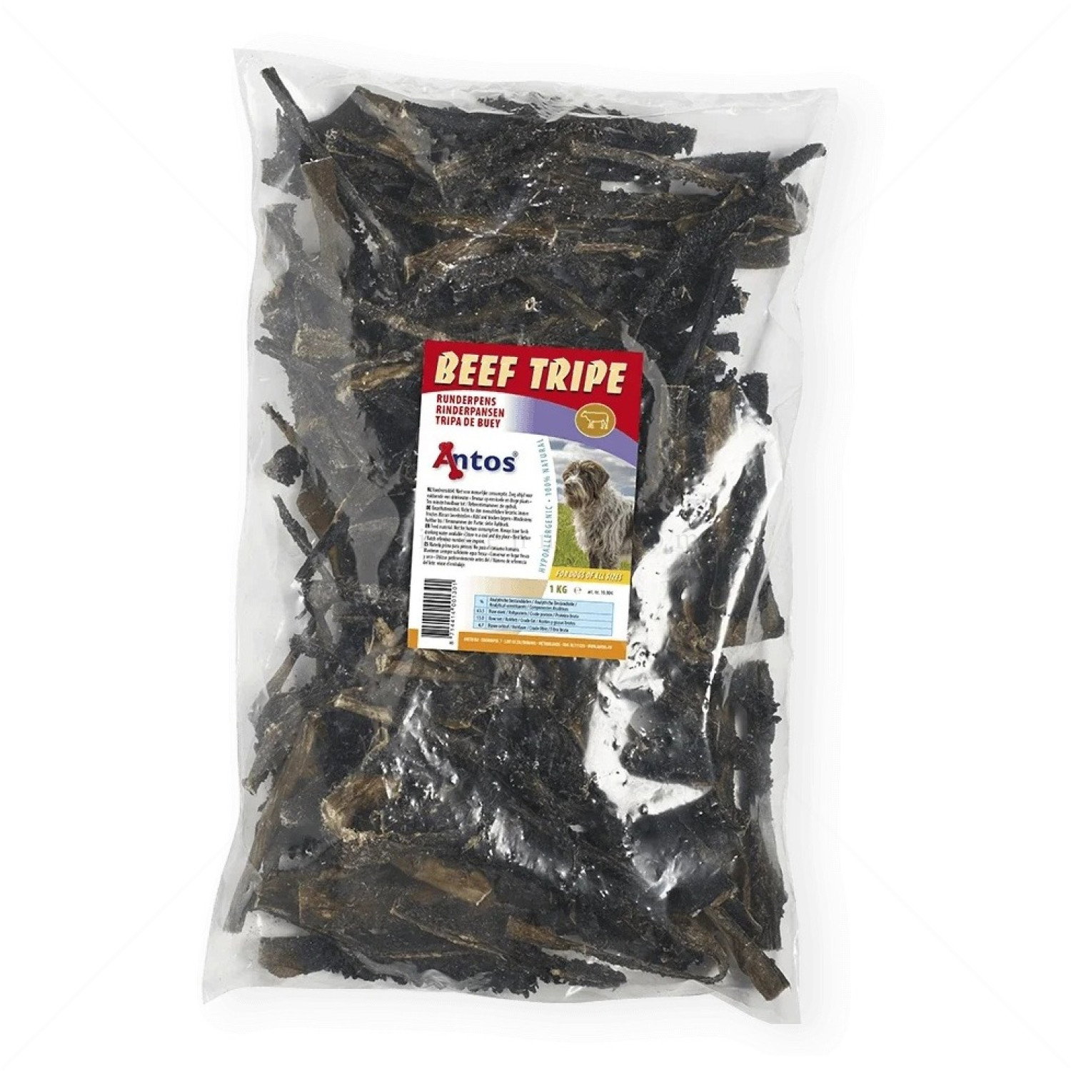 Пръчици говеждо шкембе ANTOS Beef Tripe 1 кг