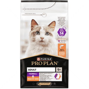 PRO PLAN® Hairball & Healthy Skin 1.500 кг - със сьомга