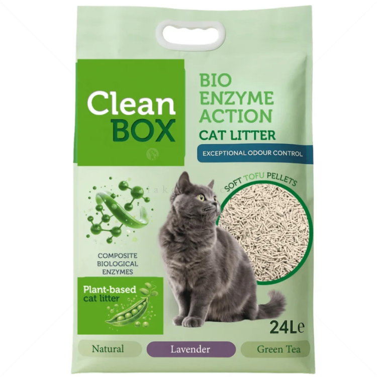 CLEAN BOX 24 л/10 кг Тофу - без аромат, с ензими