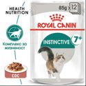 Пауч за котки над 7 години 85 гр ROYAL CANIN Instinctive 7+ - в сос грейви