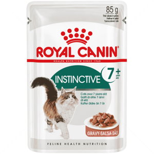 Пауч за котки над 7 години 85 гр ROYAL CANIN Instinctive 7+ - в сос грейви