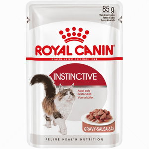 Пауч за котки над 1 година 85 гр ROYAL CANIN Instinctive - в сос грейви