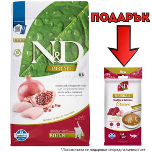 N&D Cat 1.500 кг. Prime Chicken Kitten