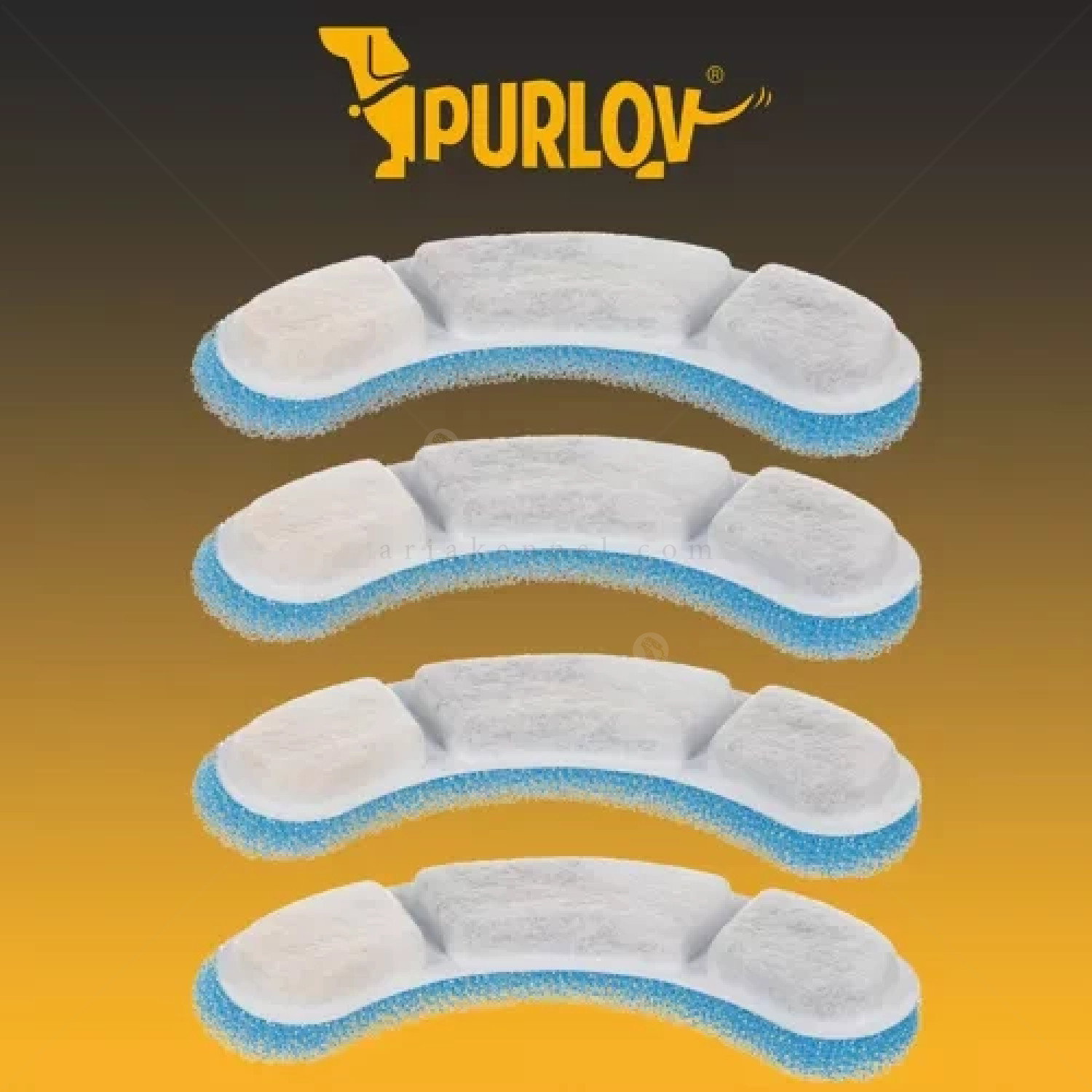 Филтри за фонтан PURLOV, 4 броя