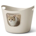 Открита котешка тоалетна SAVIC Flex-a-Loo, мока