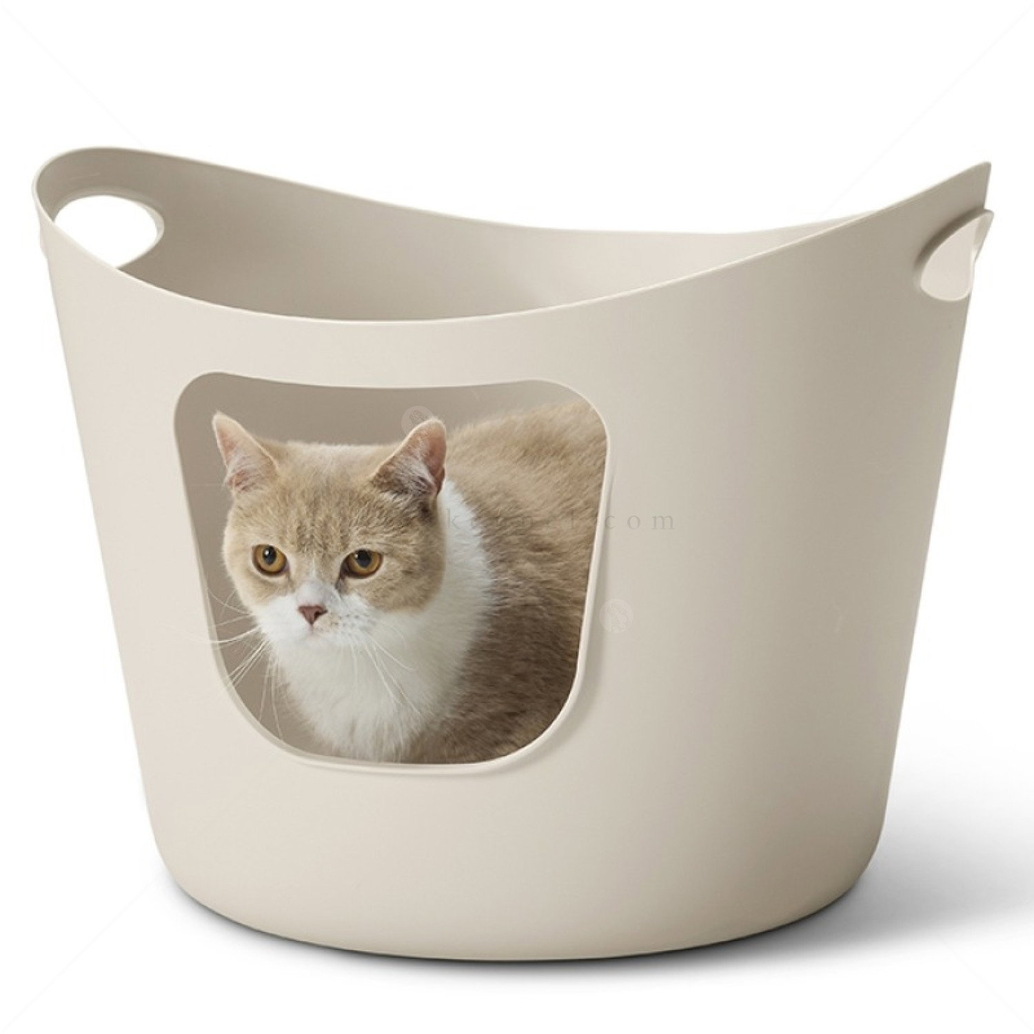 Открита котешка тоалетна SAVIC Flex-a-Loo, мока