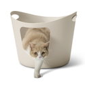 Открита котешка тоалетна SAVIC Flex-a-Loo, мока