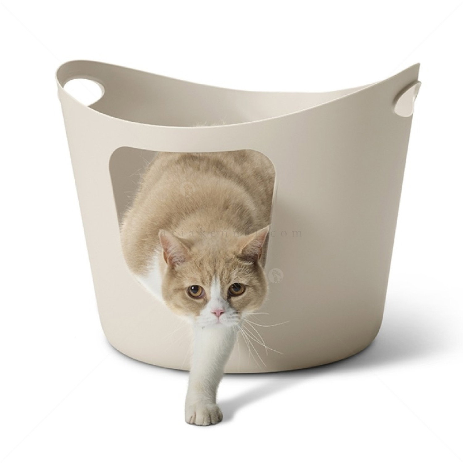 Открита котешка тоалетна SAVIC Flex-a-Loo, мока