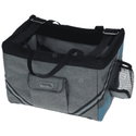 Чанта за пътуване за велосипед KERBL Bike Bag Vacation, grey/ blue