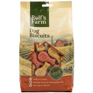 Бисквити бутчета с пилешко месо и аромат на ванилия 700 гр ROLF'S FARM Dog Biscuits