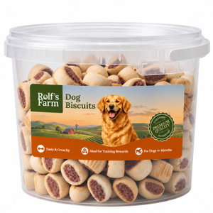 Бисквити с костен мозък микс ROLF'S FARM Dog Biscuits, в кофичка