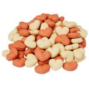 Бисквити мини сърчица с аромат на ягода 200 гр ROLF'S FARM Dog Biscuits