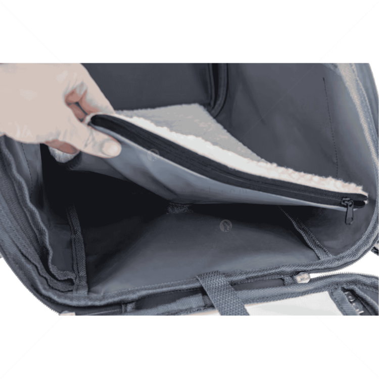 Чанта за пътуване KERBL Carrier Bag Vacation Air, grey