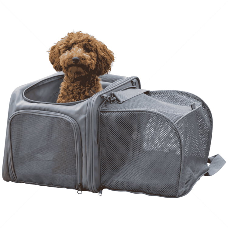 Чанта за пътуване KERBL Carrier Bag Vacation, grey