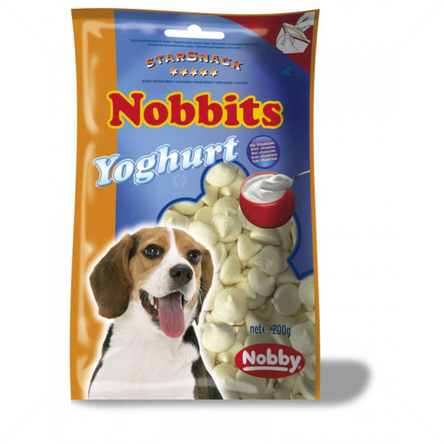 Дропс с йогурт NOBBY StarSnack Nobbit's Yoghurt