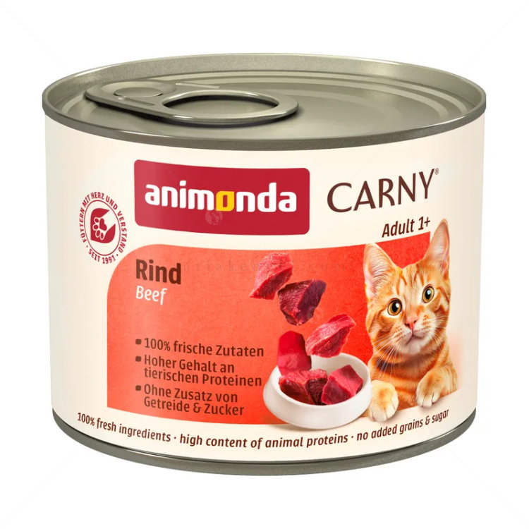 ANIMONDA Carny 200 гр. Adult телешко месо