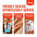 Пръчици със сьомга и пилешко месо WANPY Meaty Sticks Salmon & Chicken
