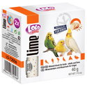 Минерални блокчета с морски черупки за малки и средни птици LOLO PETS, 40 гр - срок на годност: 26.11.2026 г.