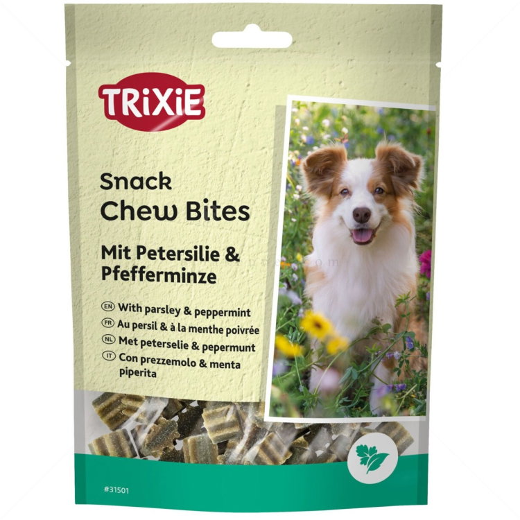 Дентални хапки с мента и магданоз TRIXIE DentaFun Chew bites