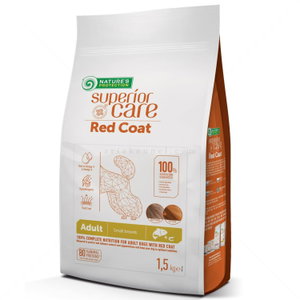 Храна за кучета с червена козина 1.5 кг NATURE'S PROTECTION Superior Care Red Coat Adult Small Breeds Salmon