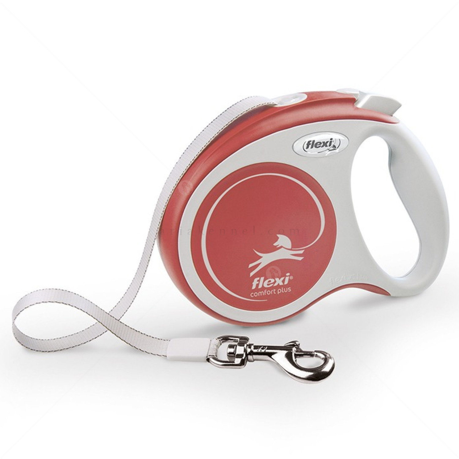 FLEXI Comfort Plus XS Mini лента – Автоматичен повод, корал