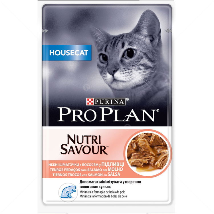 PRO PLAN Hоusecat Adult Pouch 85 гр., хапки в сос