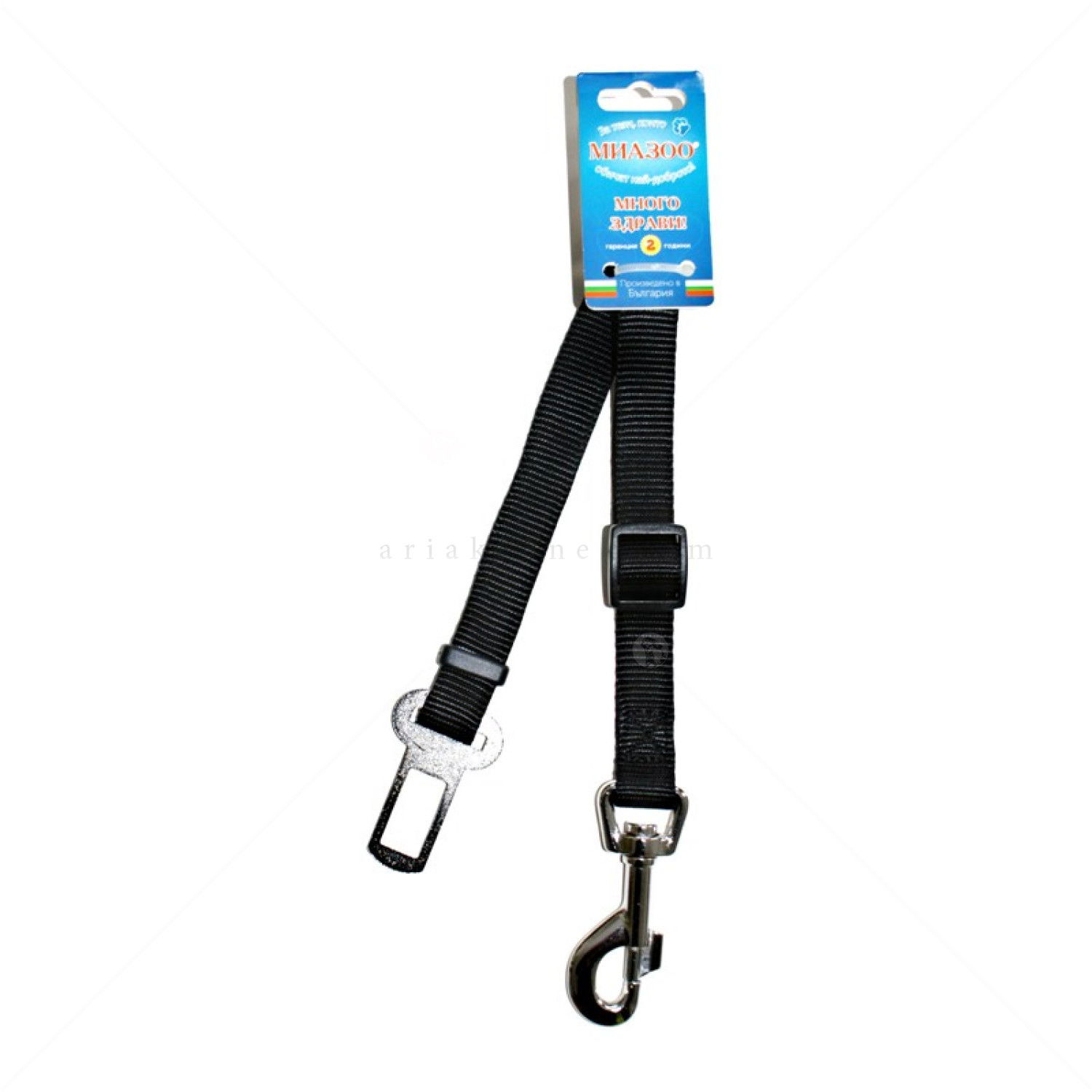 МИАЗОО Предпазен колан за куче в автомобил, различни размери
