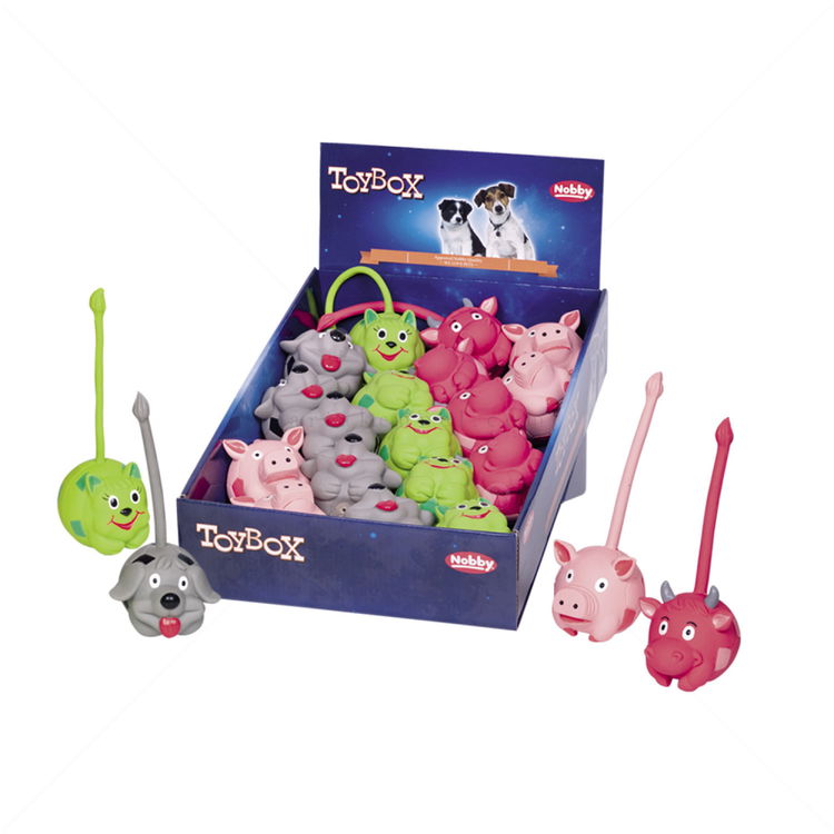 Играчка латекс, NOBBY, животно с опашка