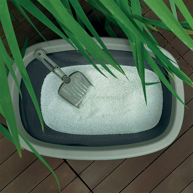 STEFANPLAST Sprint 10 Котешка тоалетна, зелена