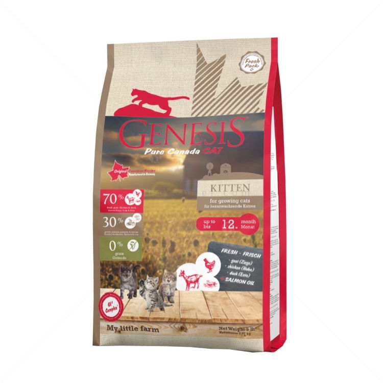 GENESIS Pure Canada My Little Farm Kitten 0.340 кг.