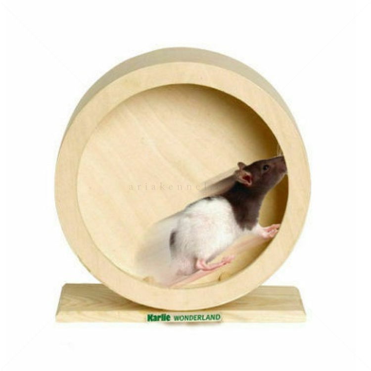 Дървено колело за гризачи KARLIE Boogie