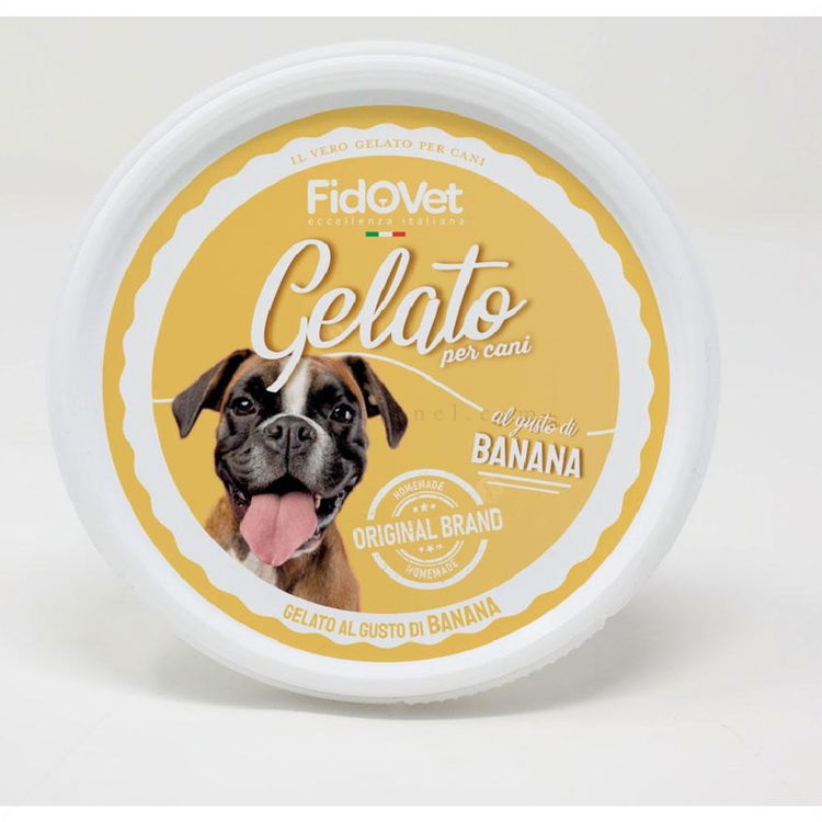 Сладолед за кучета с вкус на банан FIDOVET