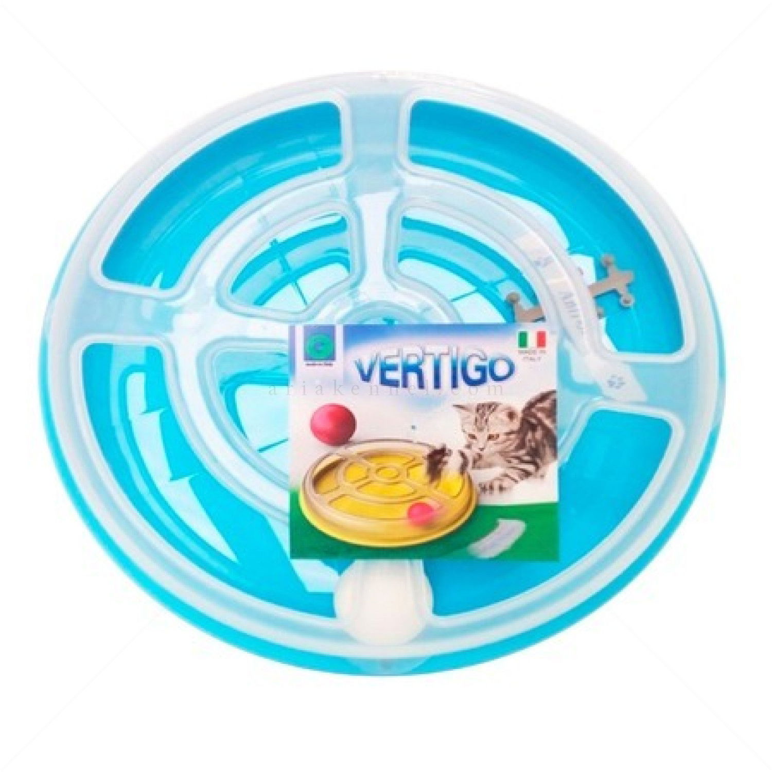 Играчка с топче GEORPLAST Vertigo, синя