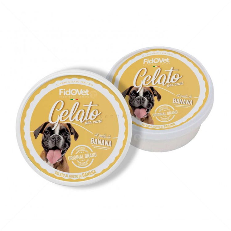 Сладолед за кучета с вкус на банан FIDOVET