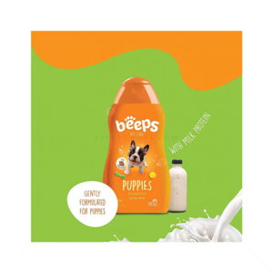 Шампоан за малки кученца с млечен протеин BEEPS Pet Care