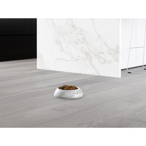 Купичка за храна и вода SAVIC Delice Marble, Ø11.5 см, светъл мрамор