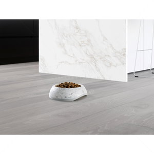 Купичка за храна и вода SAVIC Delice Marble, Ø18 см, светъл мрамор