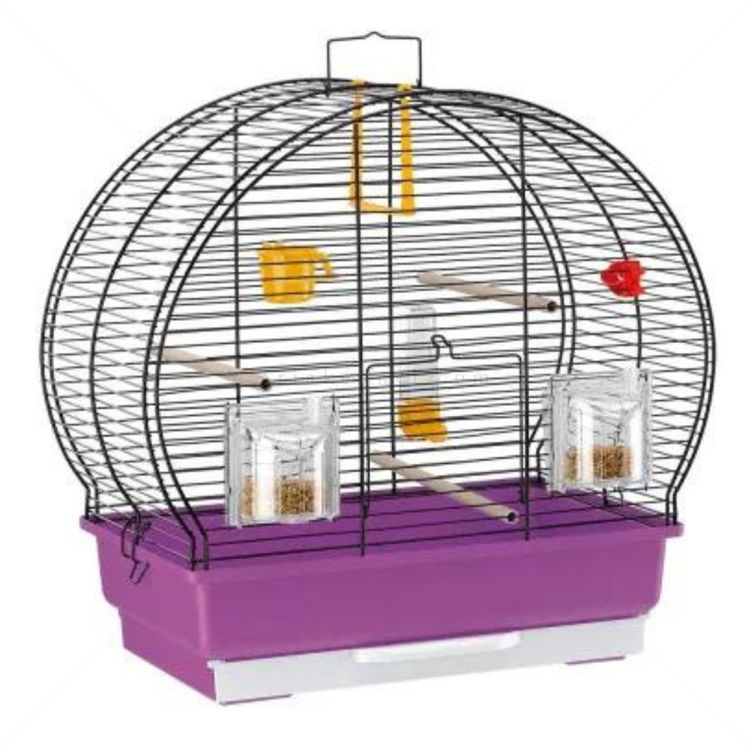 FERPLAST Luna 2 Клетка за малки птички, черна