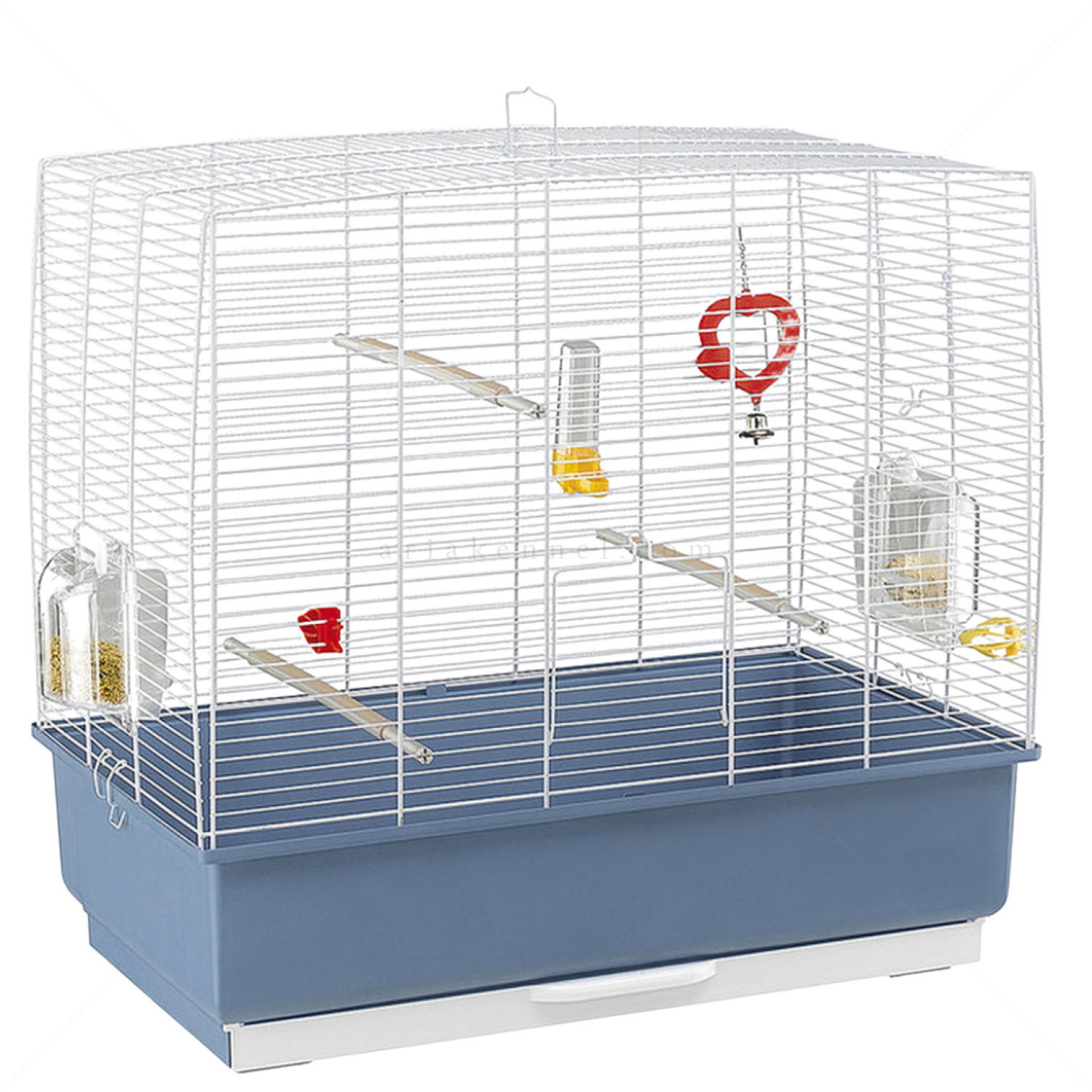 FERPLAST Rekord 4  Клетка за малки птички, бяла