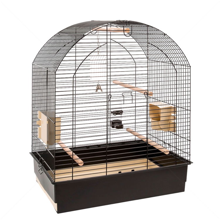 FERPLAST Greta Клетка за малки  и средни птички, черна