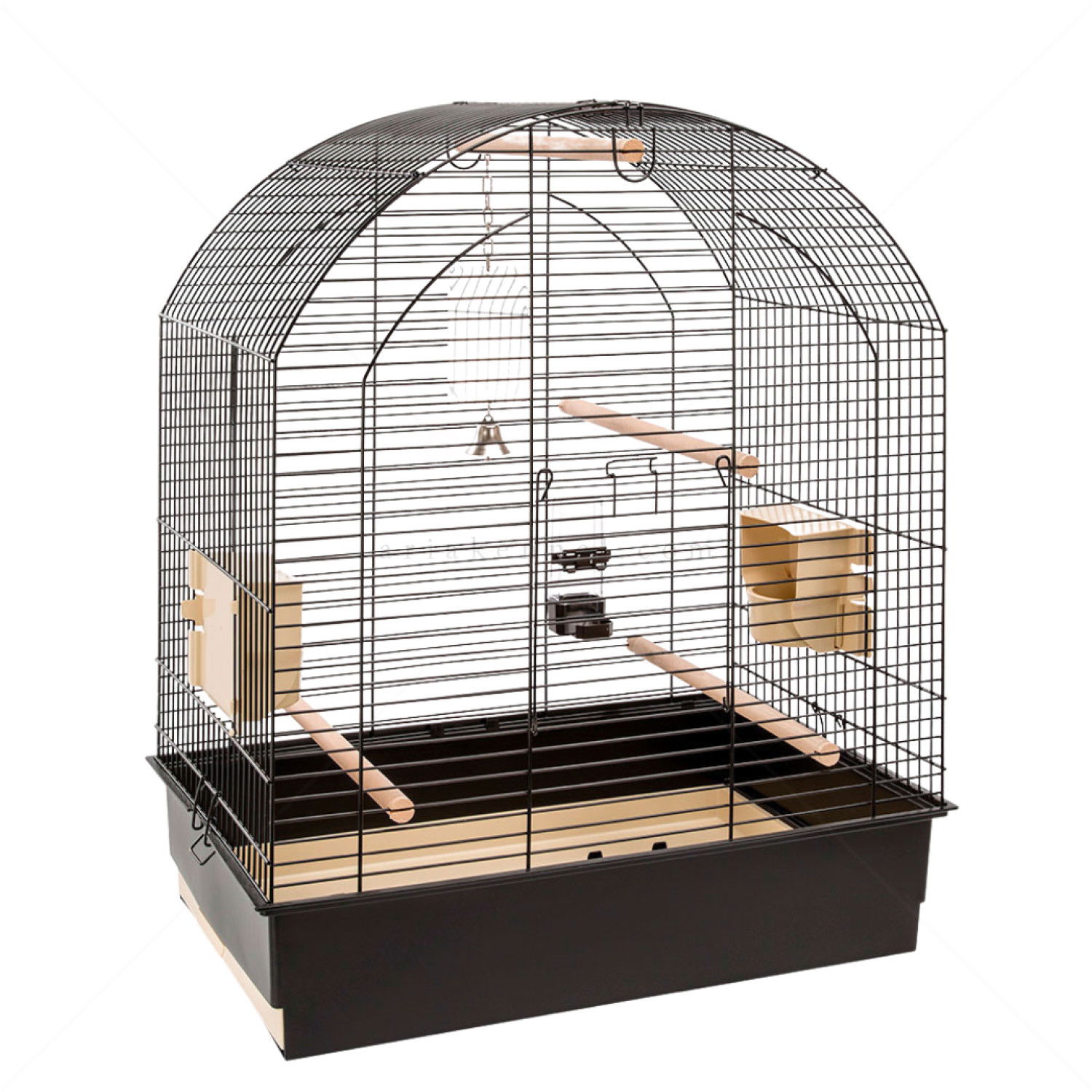 FERPLAST Greta Клетка за малки  и средни птички, черна