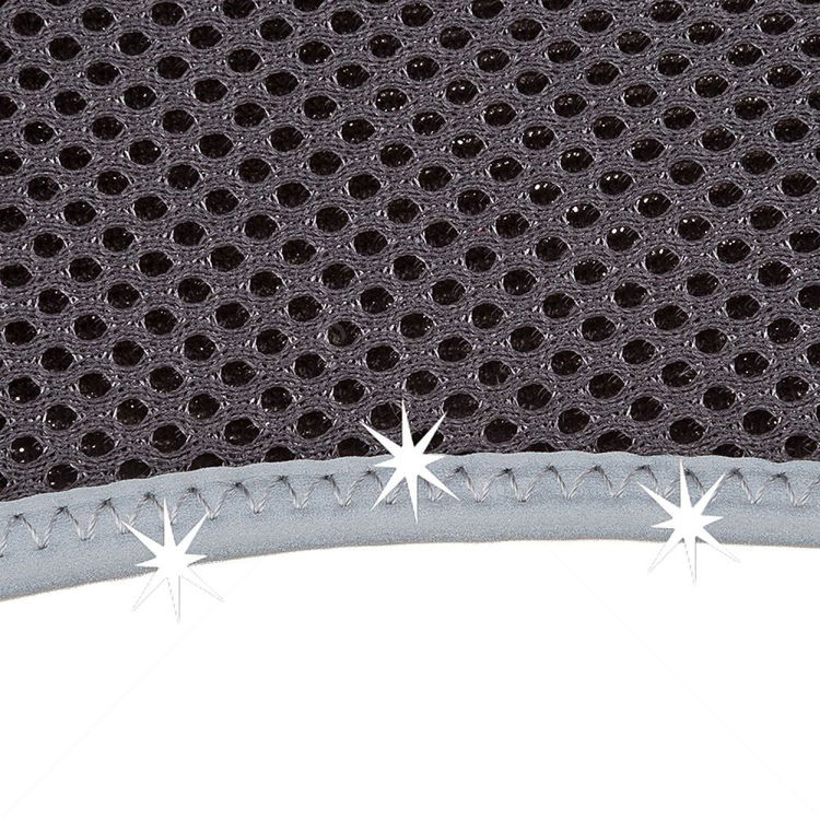 FERPLAST Nikita Нагръдник светлоотразителен, черен